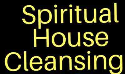 Spiritual house cleansing text graphic. Spiritual house cleansing text graphic.