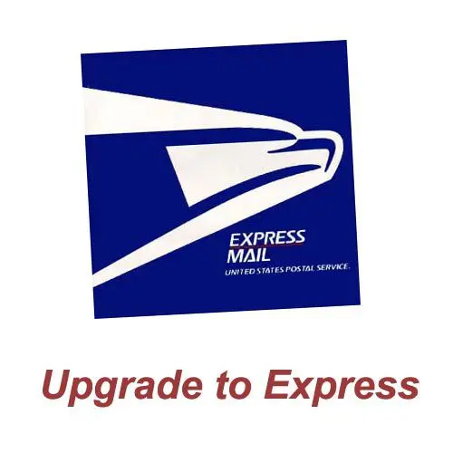 USPS Express Mail logo with eagle USPS Express Mail logo with eagle
