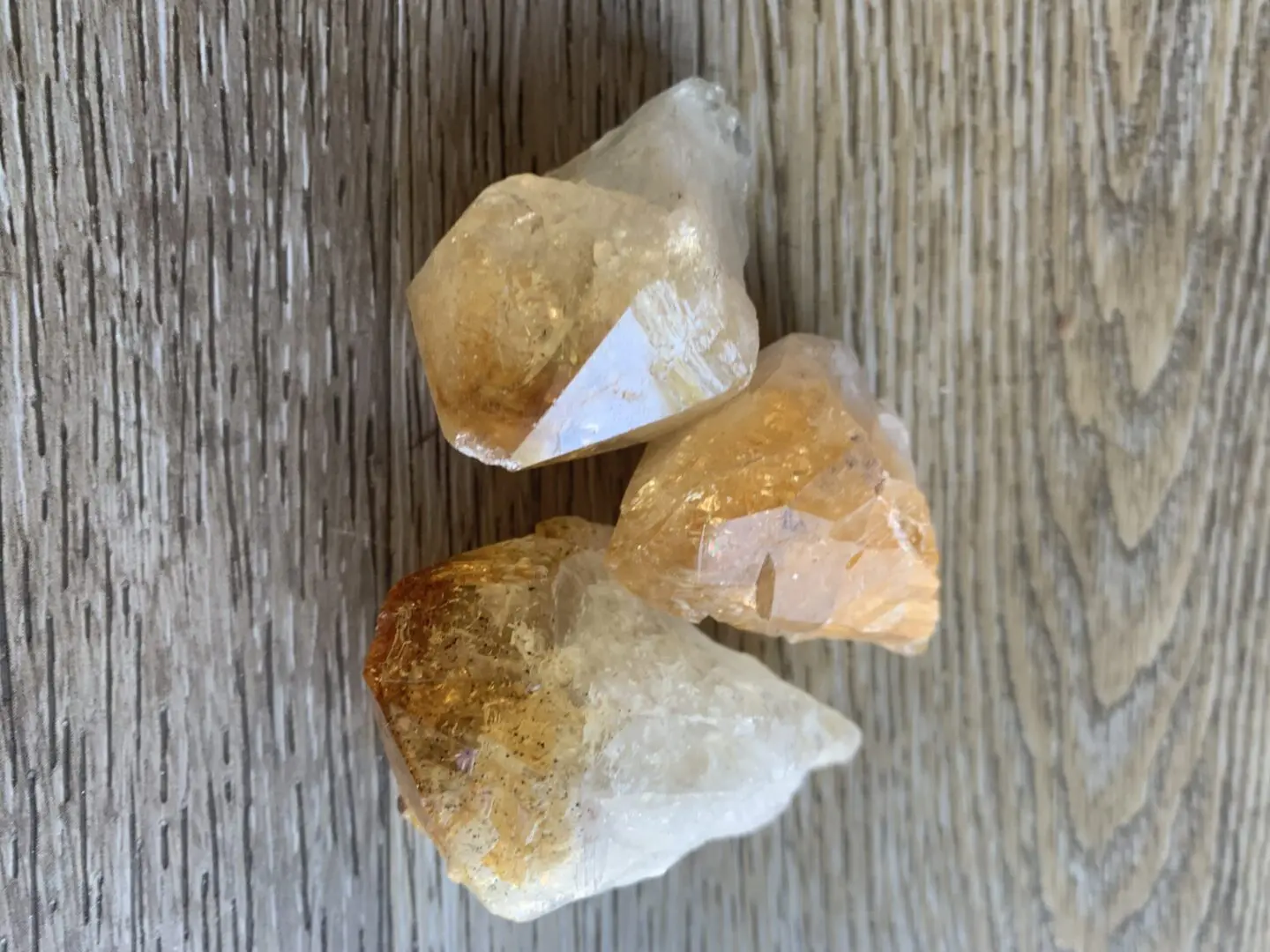 Raw Citrine Point Raw Citrine Point
