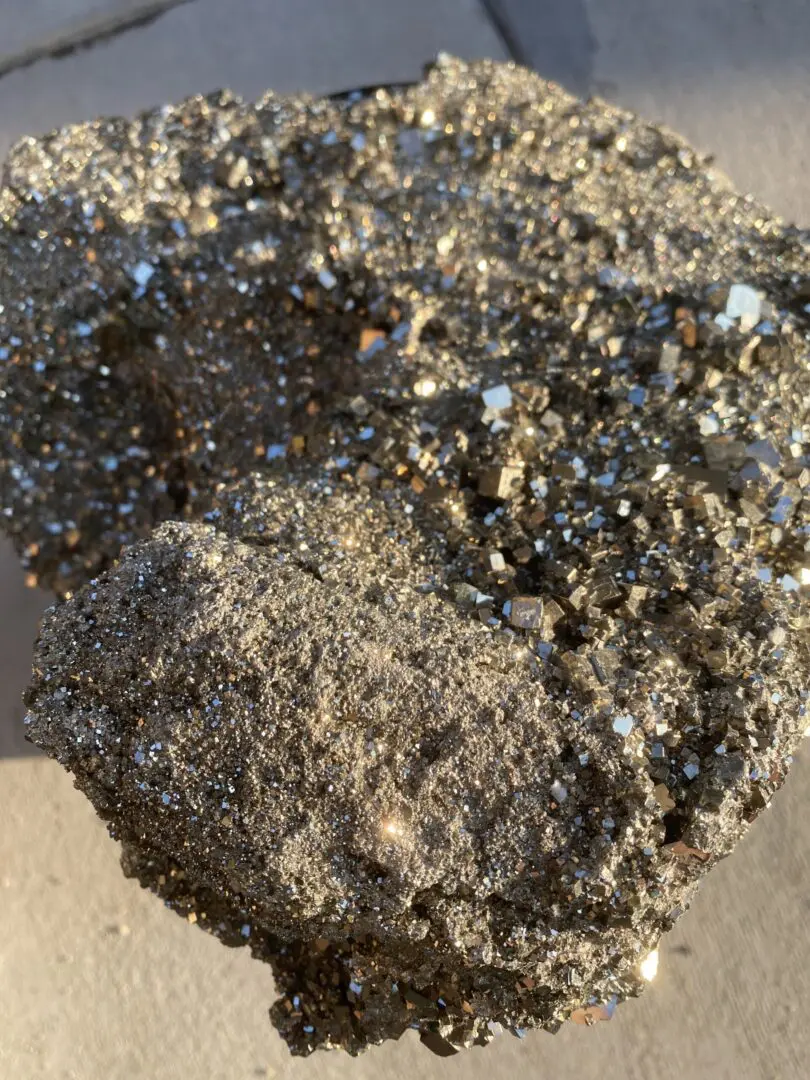 A close up of some rocks and sand A close up of some rocks and sand