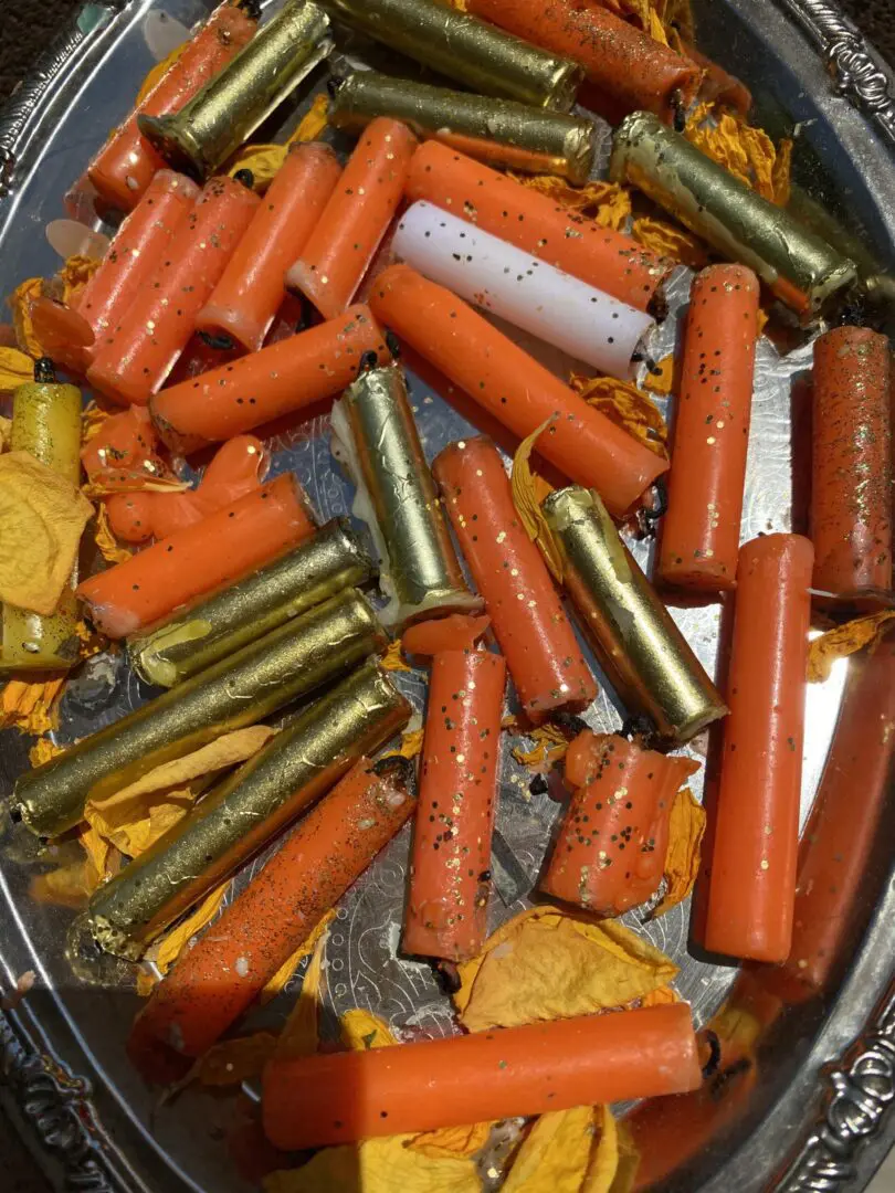 A close up of carrots and other vegetables in a pan. A close up of carrots and other vegetables in a pan.