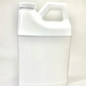 A white plastic container with a lid on it.