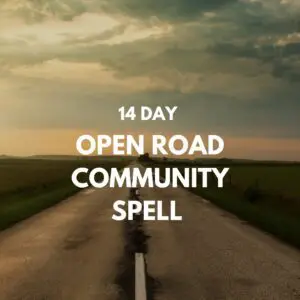 A road that has been opened to the side of it.