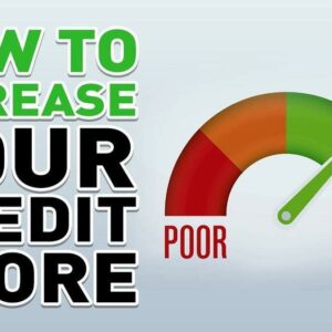 How to improve your credit score.