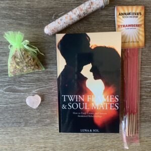 Twin Flames & Soul Mates book with gifts.