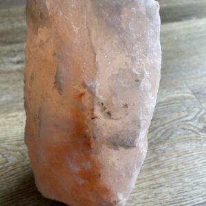 Large pink Himalayan salt rock.