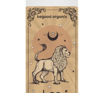 A tarot card with a lion on it.