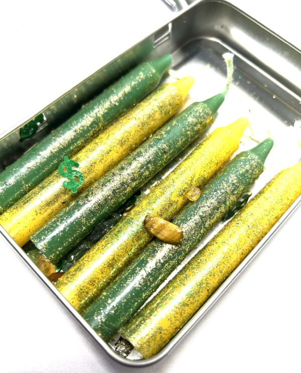 A tray of cucumbers with different colors and shapes.