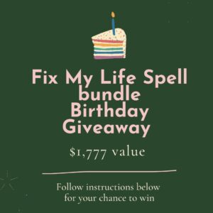 A green sign with a cake and candle on it.